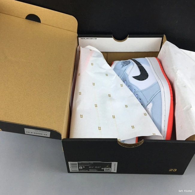 1st Kicks Packable white black 3761 Jordan1 cu2802- jade 1029